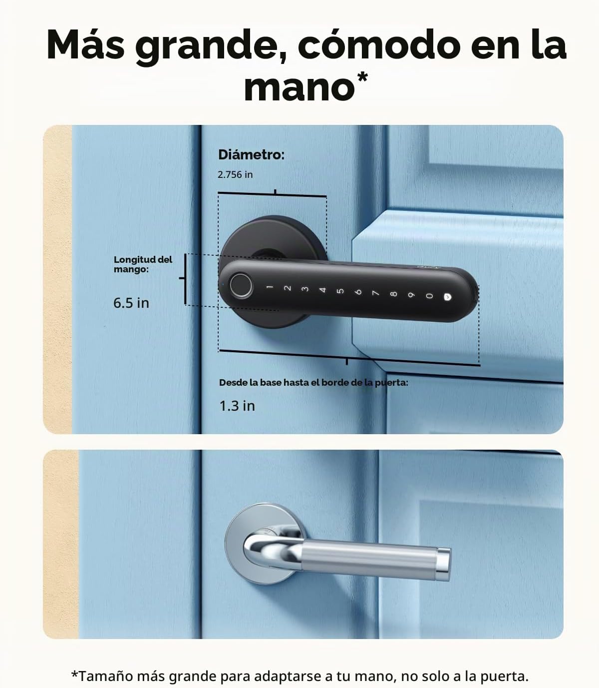 eufy Security Smart Lock FamiLock C32 - Paquete de 2, cerradura de huellas