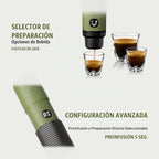 WACACO Pixapresso Máquina de Espresso Eléctrica y Portátil (Oliva)