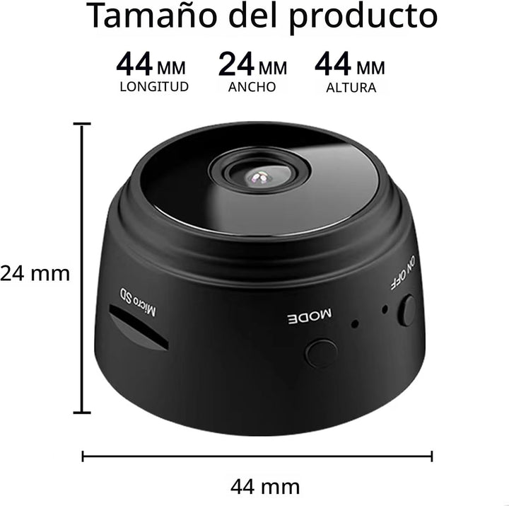 ZMDCAM Cámara Oculta Inalámbrica Mini Cámara WiFi 1080P HD