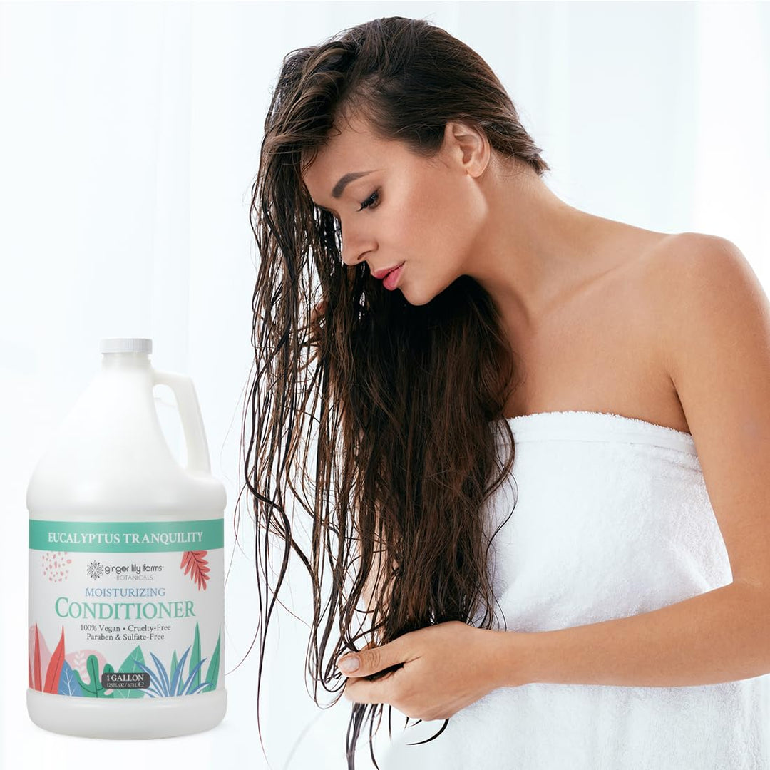 Ginger Lily Farms Botanicals - Acondicionador hidratante para cabel...