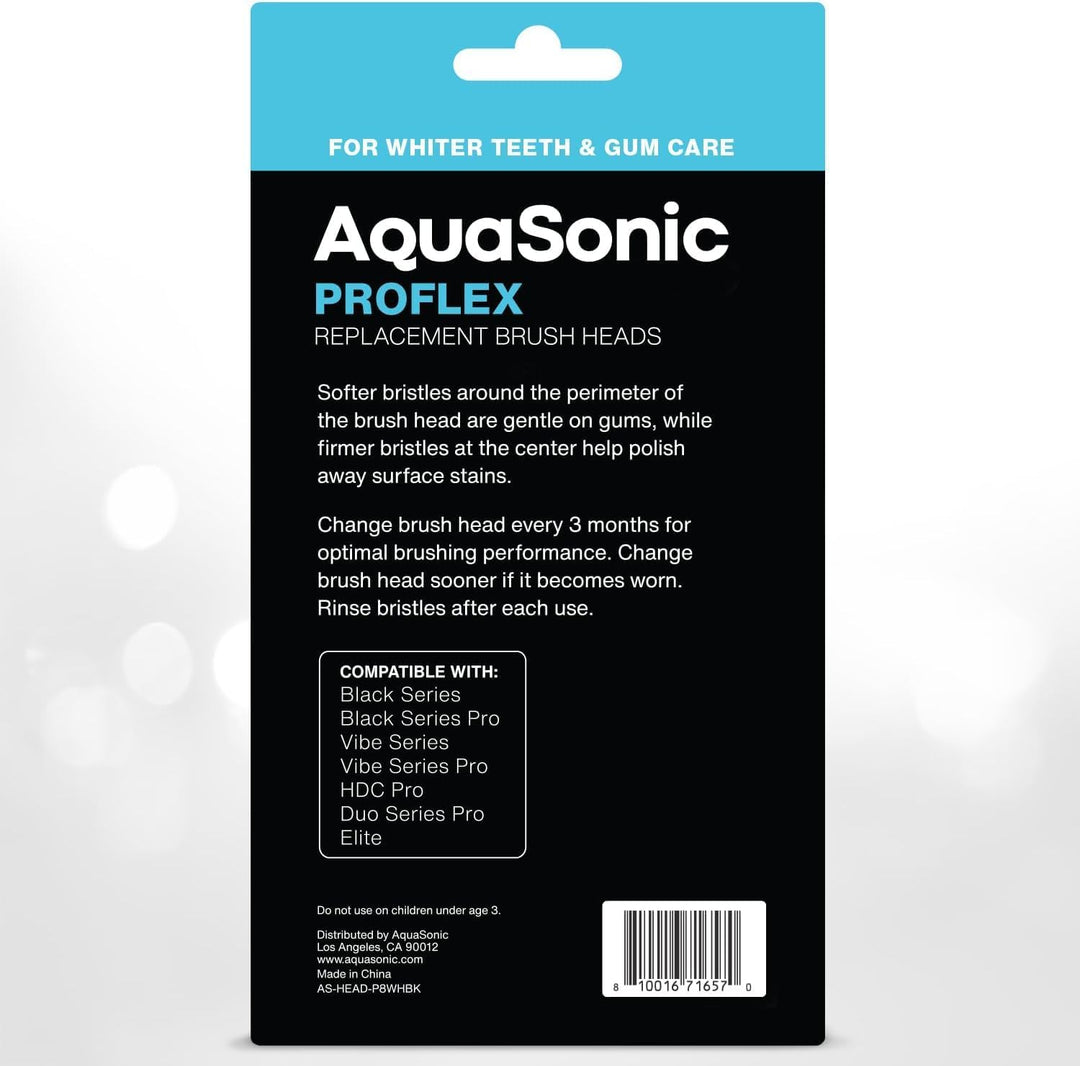 AquaSonic Cabezales de cepillo de repuesto originales Proflex | Ace...