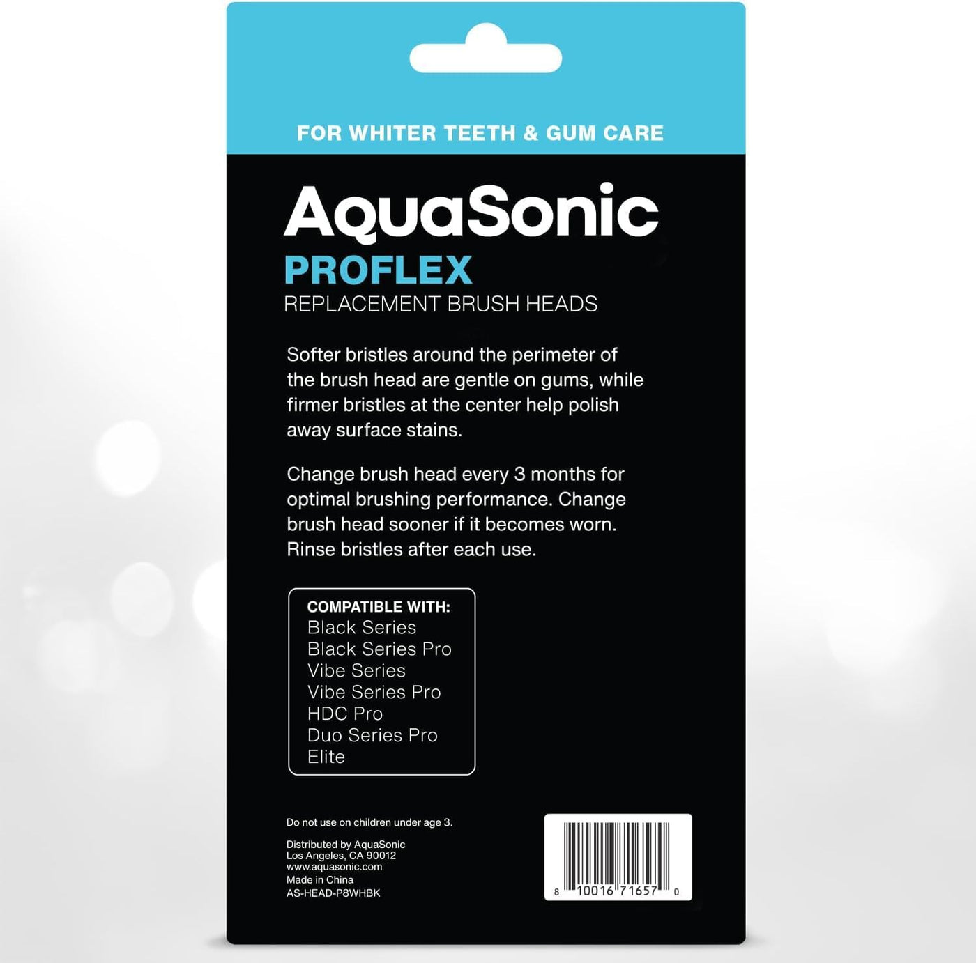 AquaSonic Cabezales de cepillo de repuesto originales Proflex | Ace...