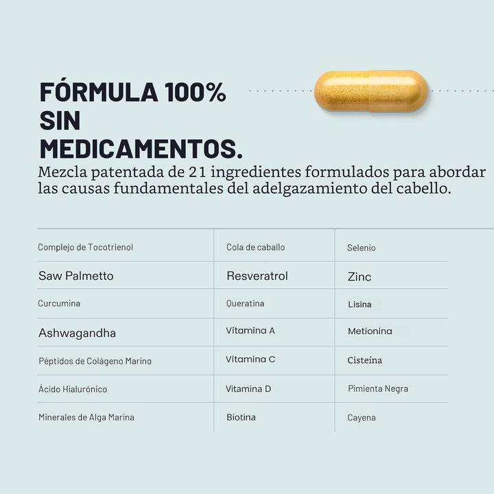 Nutrafol Men's Hair Growth Supplements, Clinically Tested for V...