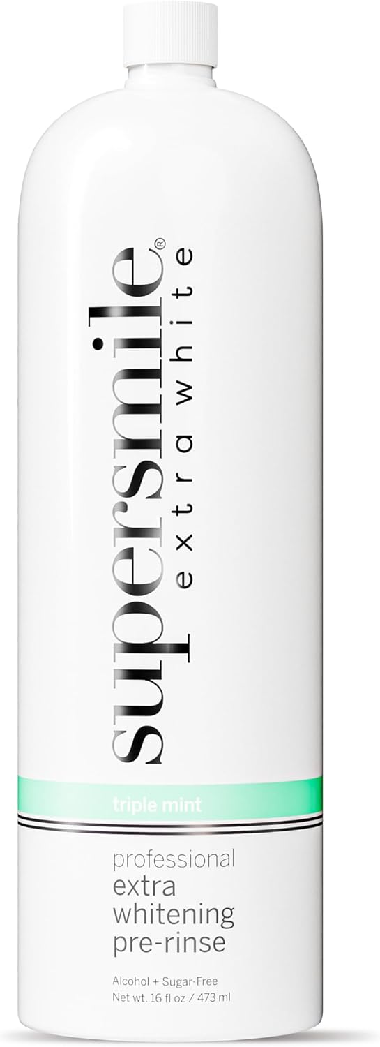 Supersmile Enjuague bucal precepillado para blanquear extra \u2013...