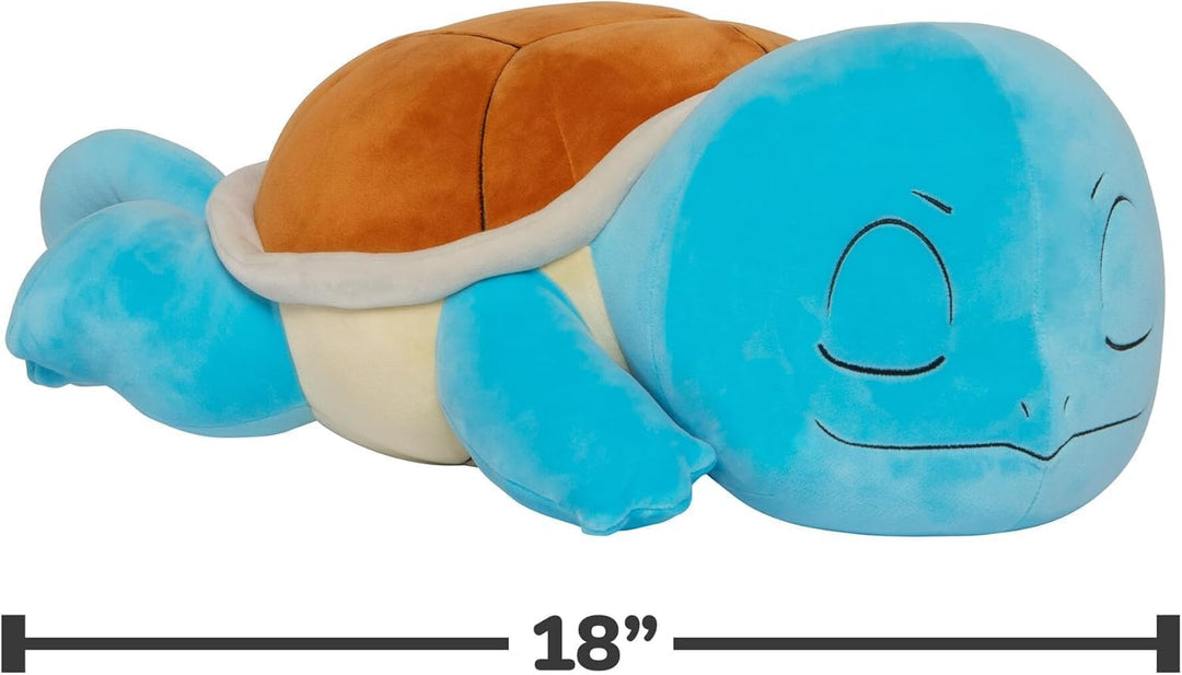 Pokemon - Squirtle de peluche para dormir de 18 pulgadas, peluche p...