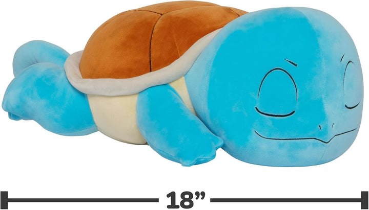 Pokemon - Squirtle de peluche para dormir de 18 pulgadas, peluche p...