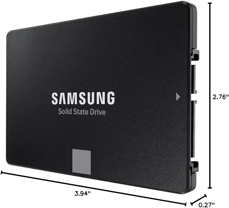 SAMSUNG 870 EVO SSD interno SATA III de 4 TB de 2.5 pulgadas (MZ-77...