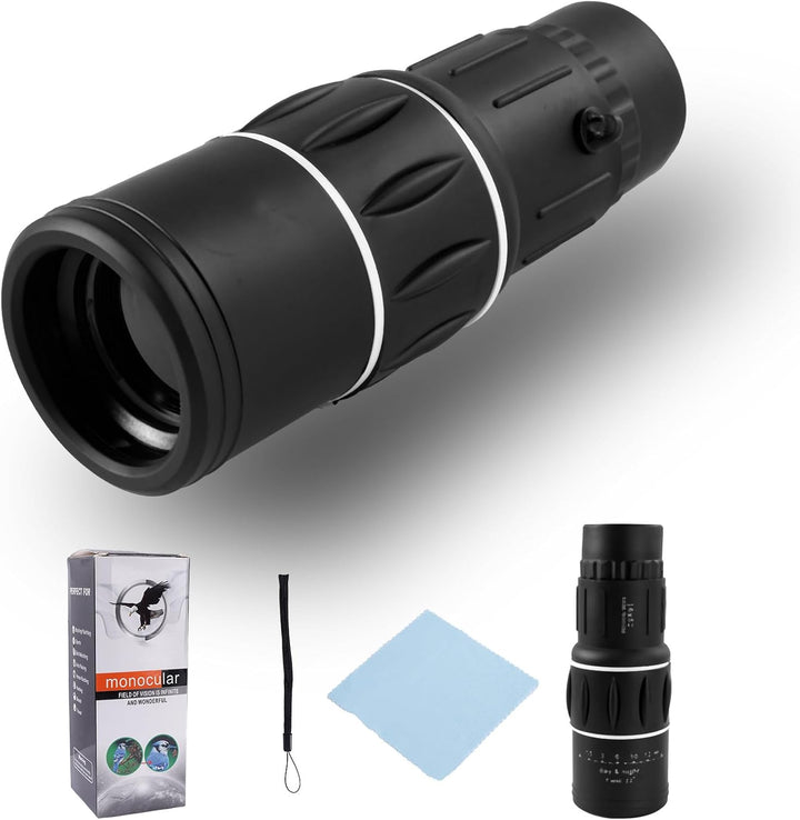 Monocular de alta potencia 12x52 - Prisma HD BAK4