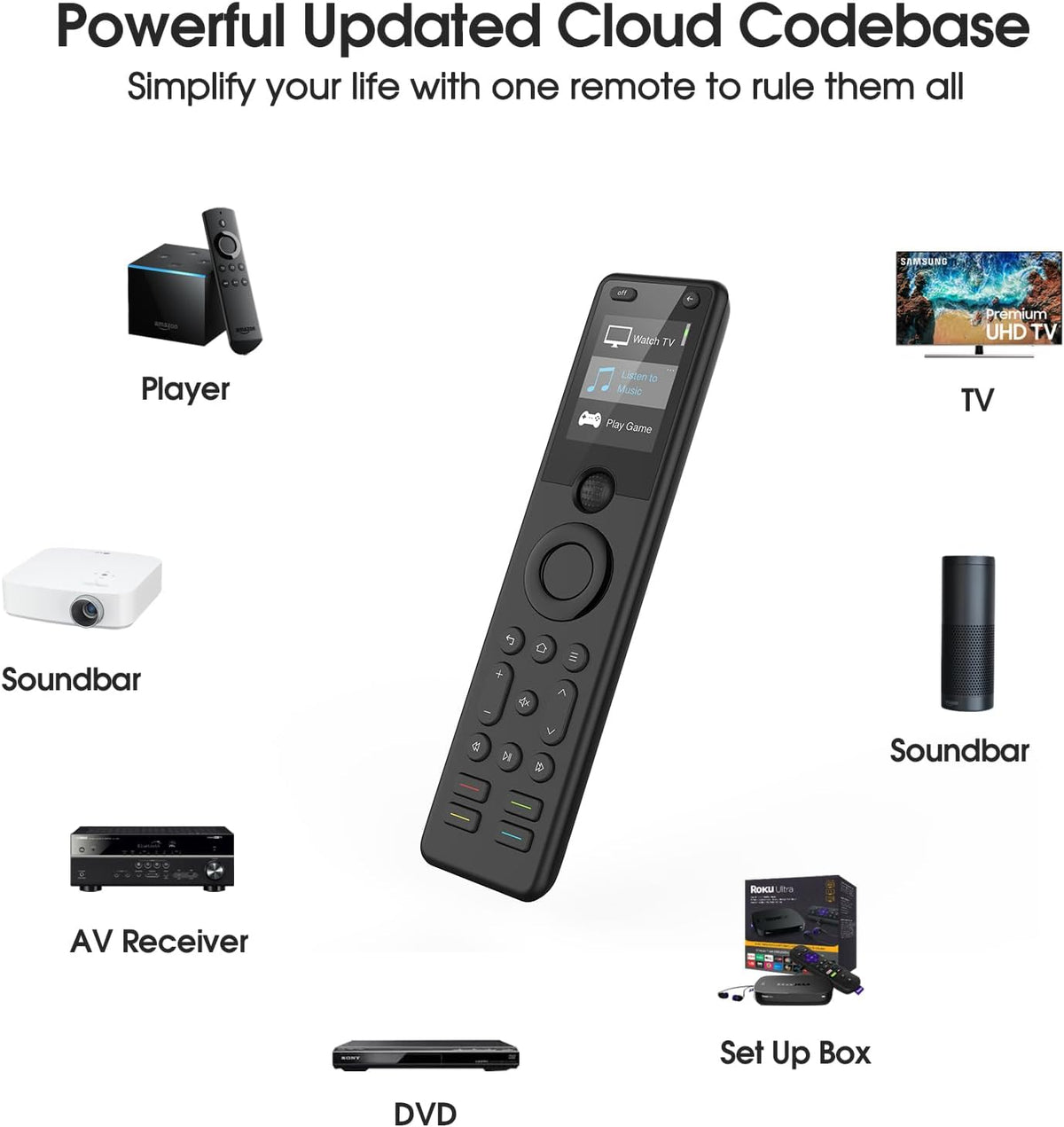 SofaBaton Mando a distancia universal con Poweful Hub y APP
