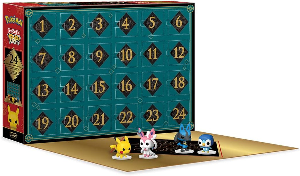 Funko Pop! Countdown Calendar: Pokemon - 24 Days de Surprises