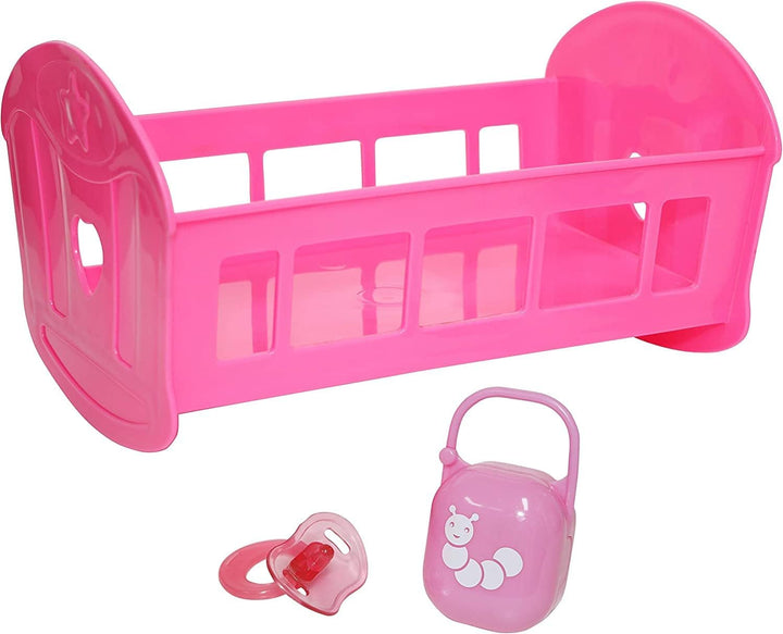 JC Toys Paquete de accesorios de lujo para muñecas | Silla alta, cu...
