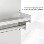Protector contra salpicaduras de acero inoxidable HARDURA 430, 30"x30"