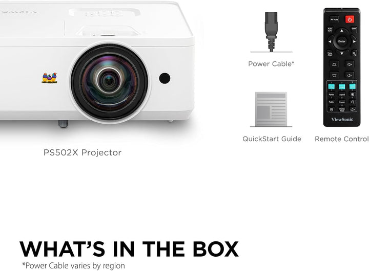 Proyector HDMI con resolución SVGA y 3,600 lúmenes ViewSonic, PA503...