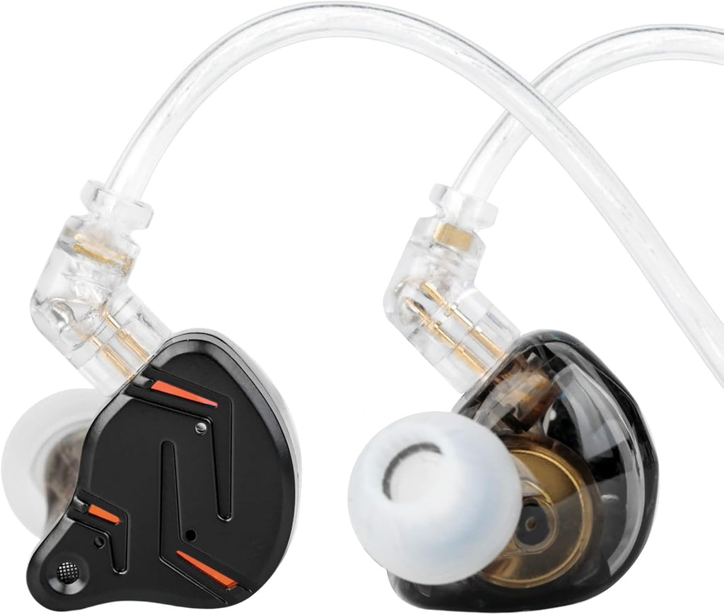 KZ ZST PRO X - Auriculares con monitor intrauditivo, 1BA 1DD híbrido con cable para juegos, sonido de graves profundos, HiFi IEM para juegos, música, video, cantante, músico, batería (sin micrófono