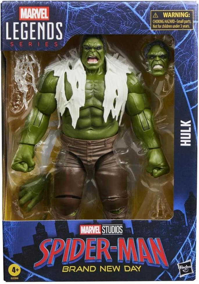 Marvel Legends Series Hulk, Spider-Man: Brand New Day - Juego de fi...