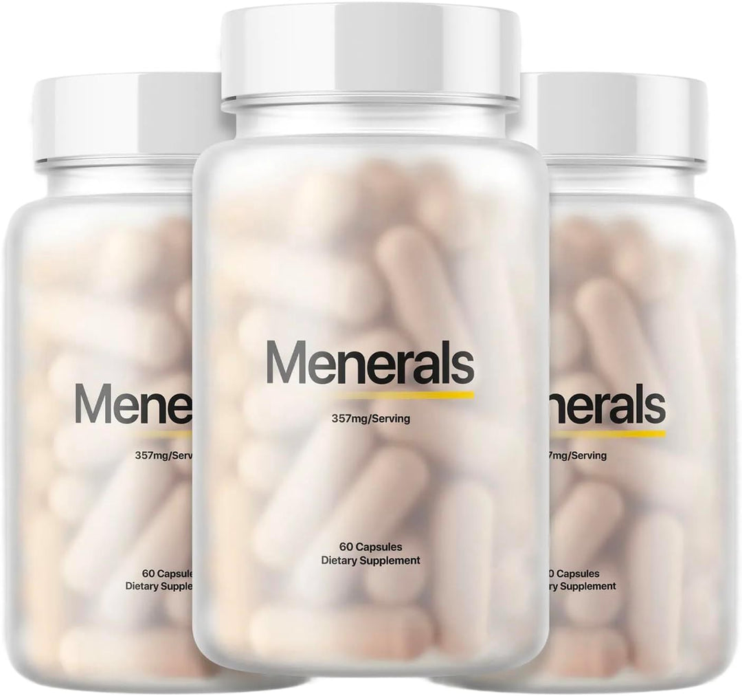 Menerals Multivitamínico para hombre \u2013 Suplemento mineral todo...