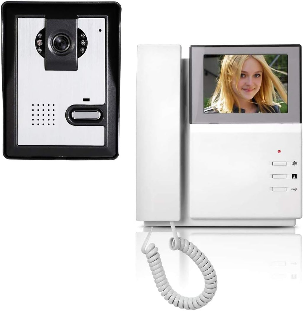 Sistema video del intercomunicador del timbre, teléfono video de la