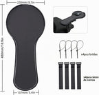 Alfombrilla de mouse ergonómica ajustable para silla, cierre de