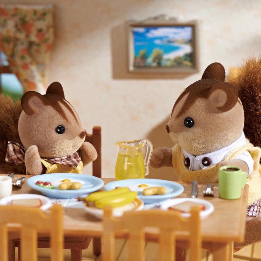 Sylvanian Families - Familia Ardilla Nogal