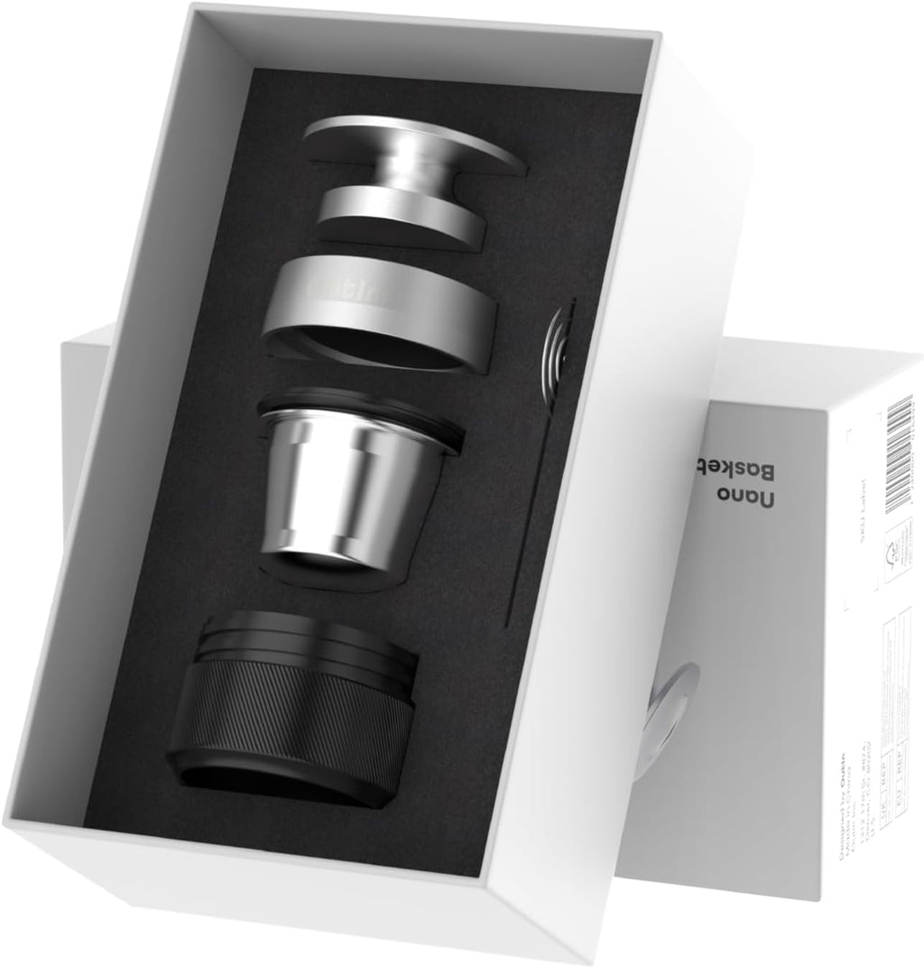 OutIn Juego completo Nano Máquina de espresso portátil con accesorios de doble disparo