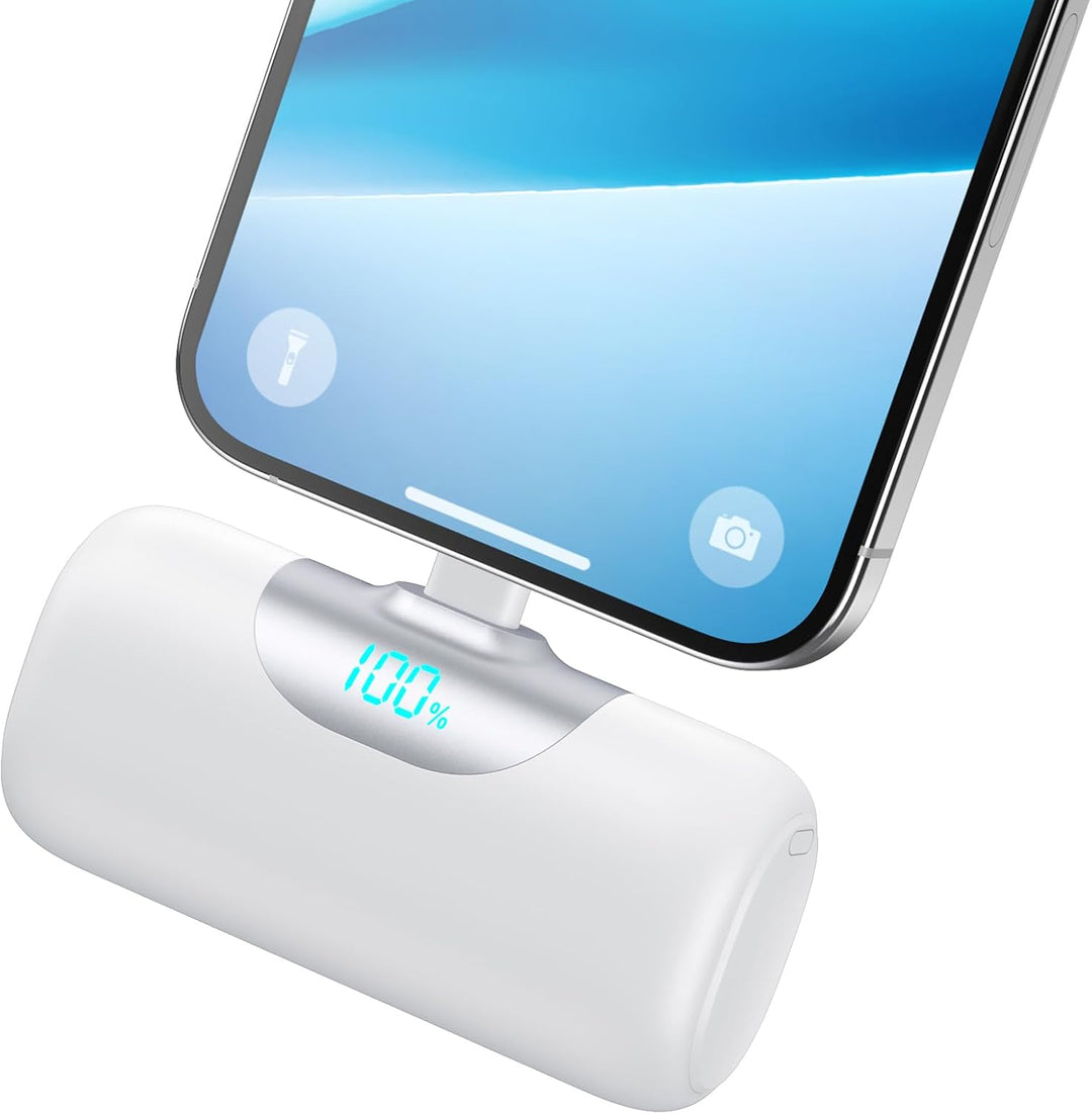 Mini Portable Charger for iPhone,Upgraded 22.5W PD Fast Charging 55...
