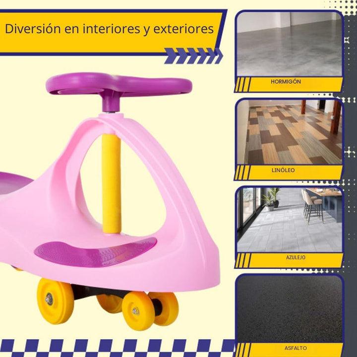 Lil' Rider - Vehículo de paseo con movimiento de vaivén, juguet...