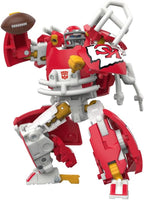 Transformers NFL Kansas City Chiefs KC-59, figura de acción