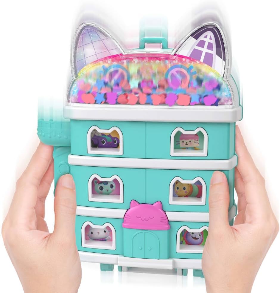 Polly Pocket x Gabbys Dollhouse Compacto Micro Muñecas y