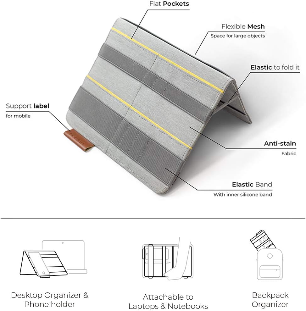 Beblau FOLD - Organizador portátil TECH compatible con tus disposit...