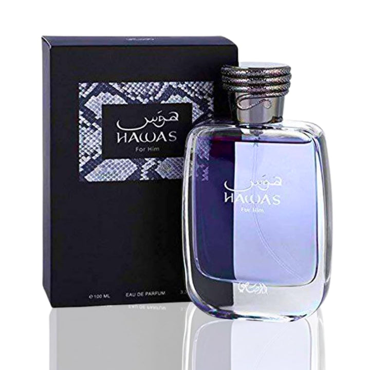 Rasasi Hawas para hombre Eau de Parfum en aerosol, 3.33 onzas