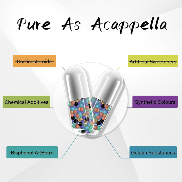 ACAPPELLA N-acetil cisteína vitamina D3 K2 Zinc Quercetina Sarracen...