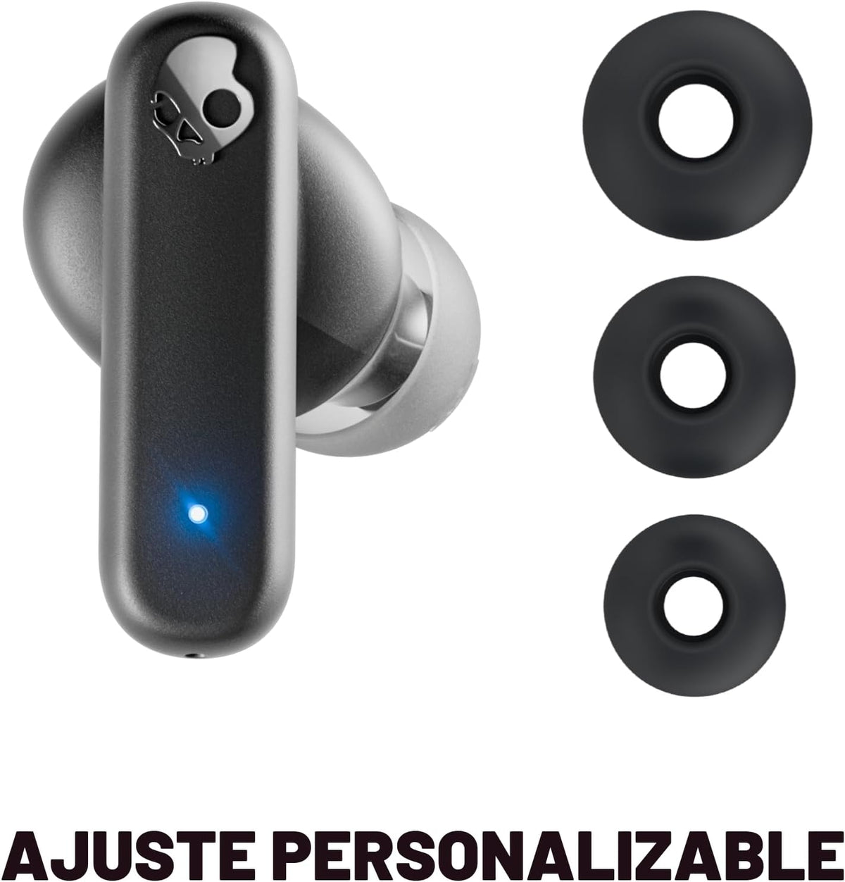 Skullcandy Smokin' Buds - Auriculares inalámbricos, auriculares...