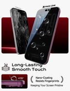 MAGIC JOHN Protector de pantalla de privacidad para iPhone 18 Pro Max de