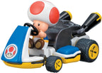 TOMY Mario Kart Pull Back Racers - Blind Box Mario Toys - 10 Count