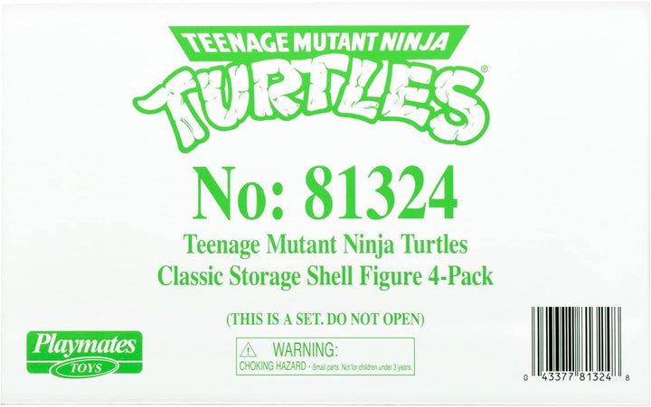 Tortugas Ninja Adolescentes Mutantes: Tortugas Clásicas de 4" - Paq...