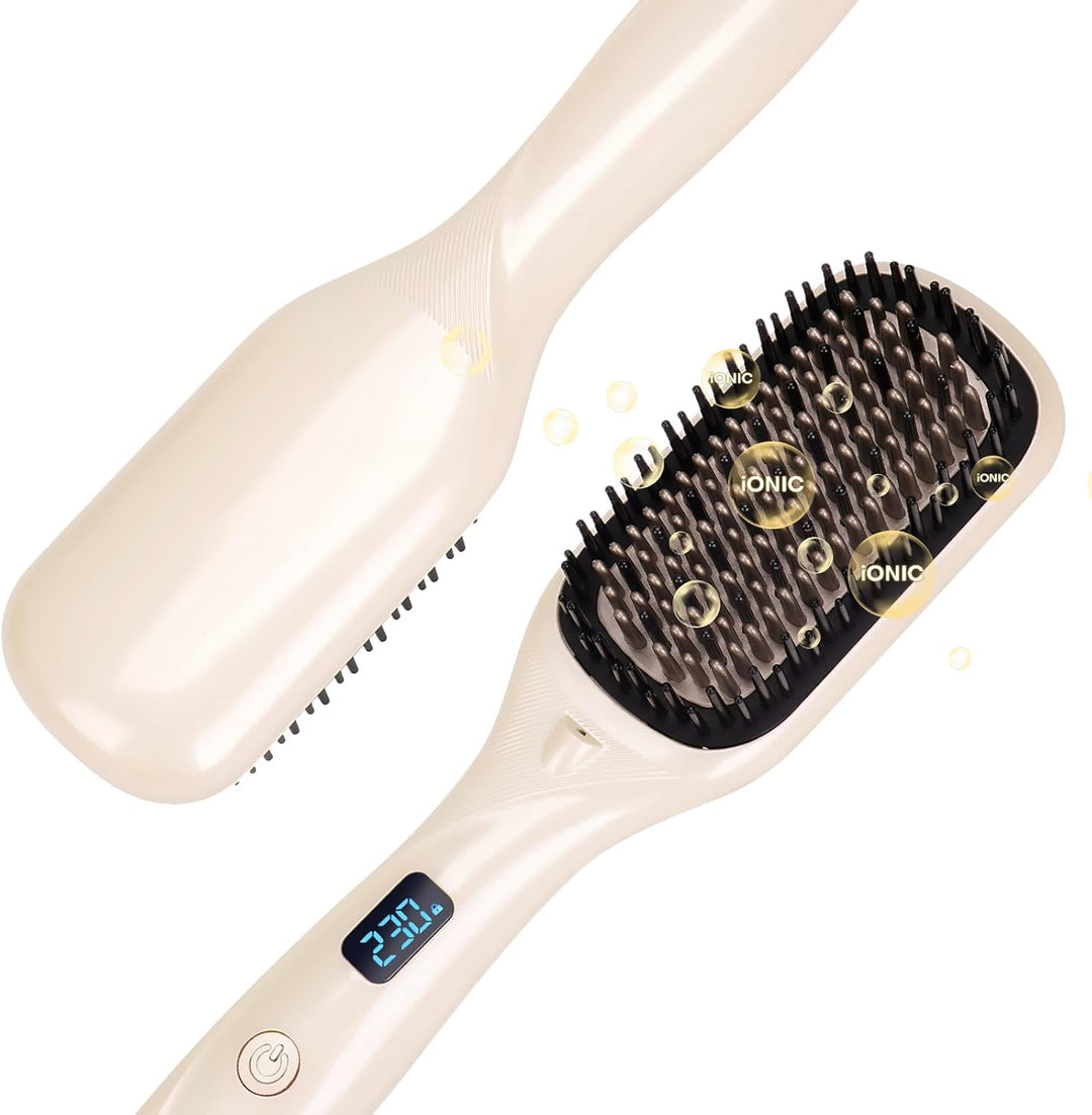 Cepillo alisador de cabello - Alisadores de pelo para mujeres, pein...