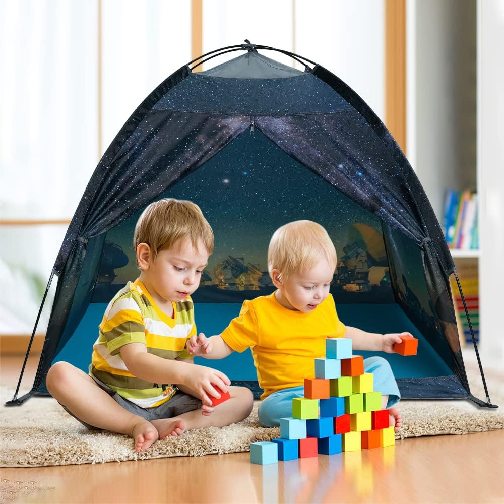 Mnagant - Tienda de campaña para niños, galaxia estrellada para jugar en