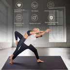GXMMAT Esterilla de Yoga Grande 6'x4'/6'x6'(7mm) & 7'x5'(9mm)