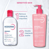 Bioderma - Sensibio - Agua Micelar H2O - Limpiador Desmaquillante -...