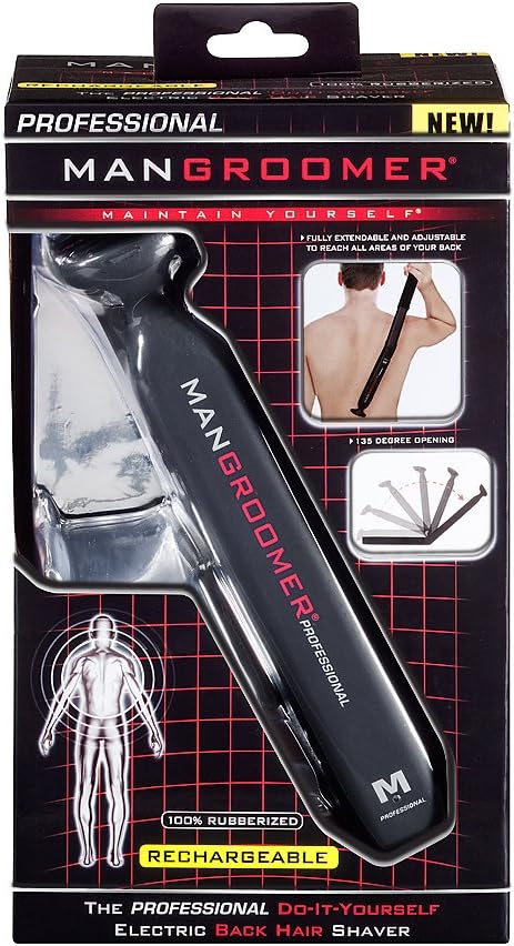 Rasuradora eléctrica Mangroomer para pelo de espalda.