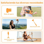 Palo selfie magnético 5 en 1 mejorado con control remoto para teléfono celular con rotación de 360°. Se puede transformar en mini trípode/agarre de cámara/estabilizador de mano / soporte para teléfono