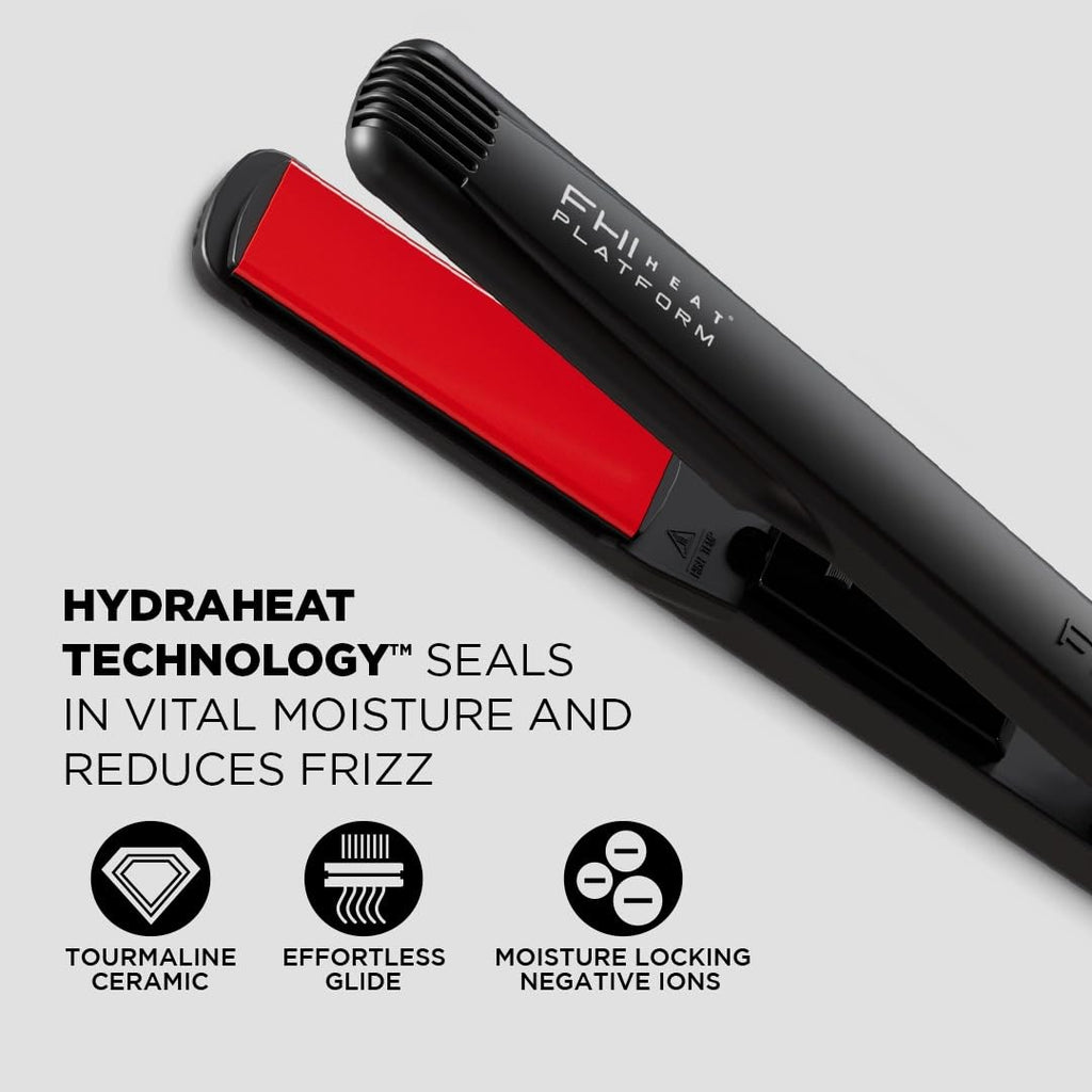 FHI HEAT Plancha de pelo de turmalina Platform Pro Styling para tod...