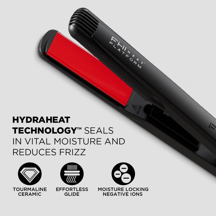FHI HEAT Plancha de pelo de turmalina Platform Pro Styling para tod...