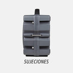 Turtlebox Grande, altavoz Bluetooth para exteriores más grande, impermeable, gris