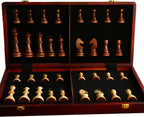 Juego de ajedrez de madera extra grande de 20" para adultos 4.5" King