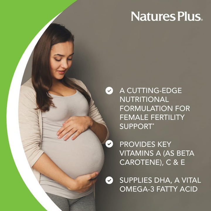 NaturesPlus ProCreation Apoyo a la fertilidad femenina - 60 cápsula...