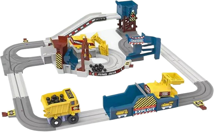 1 juego de pista de carreras de construcción pista de