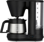 Cuisinart Cafetera de 5 tazas con jarra de acero inoxidable, cafetera con