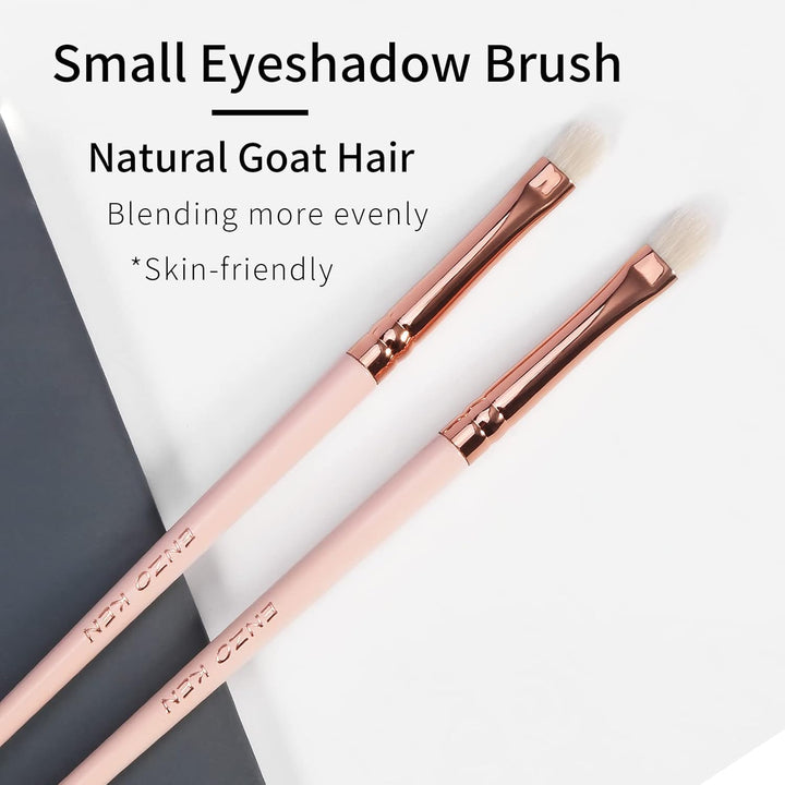 Cepillo para ojos de pelo de cabra natural de ENZO KEN - Córners pe...