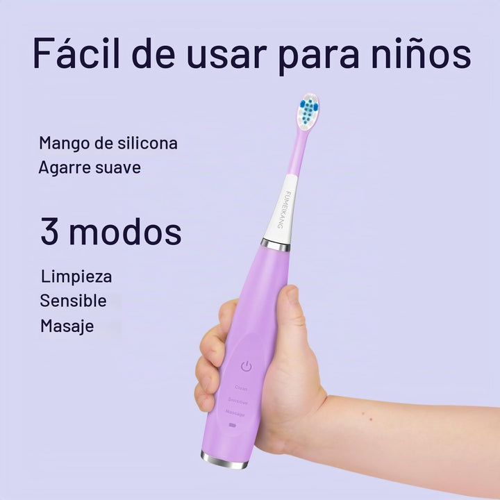 FUMEIKANG Cepillos de dientes eléctricos para niños, cepillo de die...